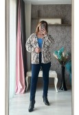ZEBRA DESENLİ TUNİK CEKET