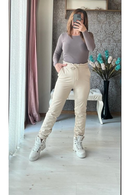 FÜME RENGİ KAŞKORSE BLUZ