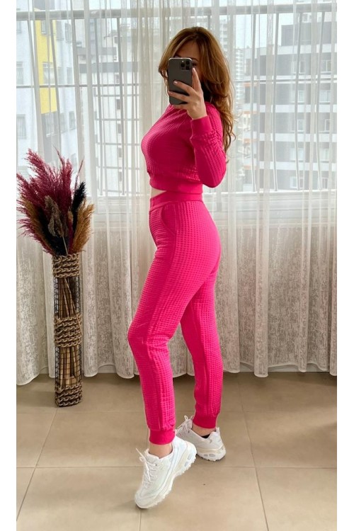 PEMBE EŞOFMAN TAKIMI