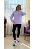 LİLA KAPUŞONLU SWEAT