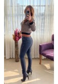EKOSE KAHVE SİYAH MİNİ MONT