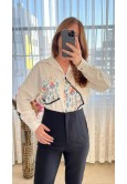 ZARA MARKA KETEN GÖMLEK