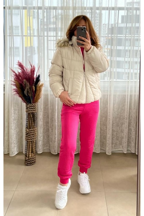 PEMBE EŞOFMAN TAKIMI