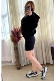 SİYAH PELUŞ MONT
